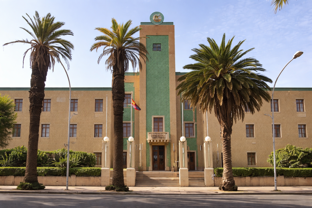 Asmara's iconic Eritrean Municipal Building